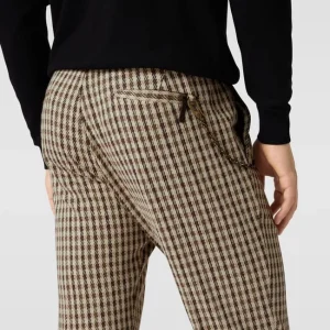 Großhandel ? Cinque Slim Fit Bundfaltenhose Mit Karomuster Modell ‘CiSand’ – Sand ✨ 11