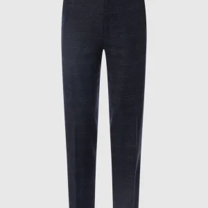 Bestpreis ? Strellson Slim Fit Anzughose Mit Leinen-Anteil Modell ‘Till’ – Marineblau ? 9
