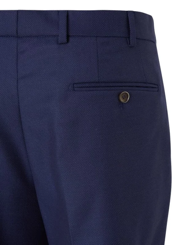 Billig ? DIGEL Modern Fit Anzughose Aus Schurwolle Modell ‘Per’ – Royalblau ? 5