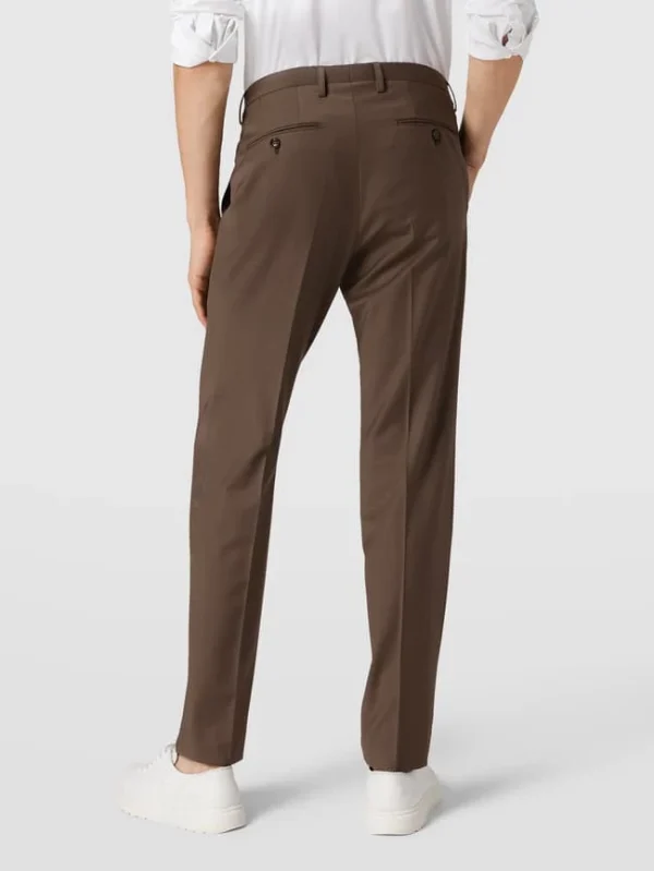 Bestpreis ✔️ Cinque Hose Mit Bügelfalten Modell ‘Monopoli’ – Hellbraun ? 6