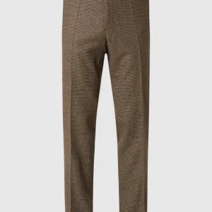 Auslauf ? Carl Gross Modern Fit Anzughose Aus Wollmischung Modell ‘Shiver’ – Beige ? 9