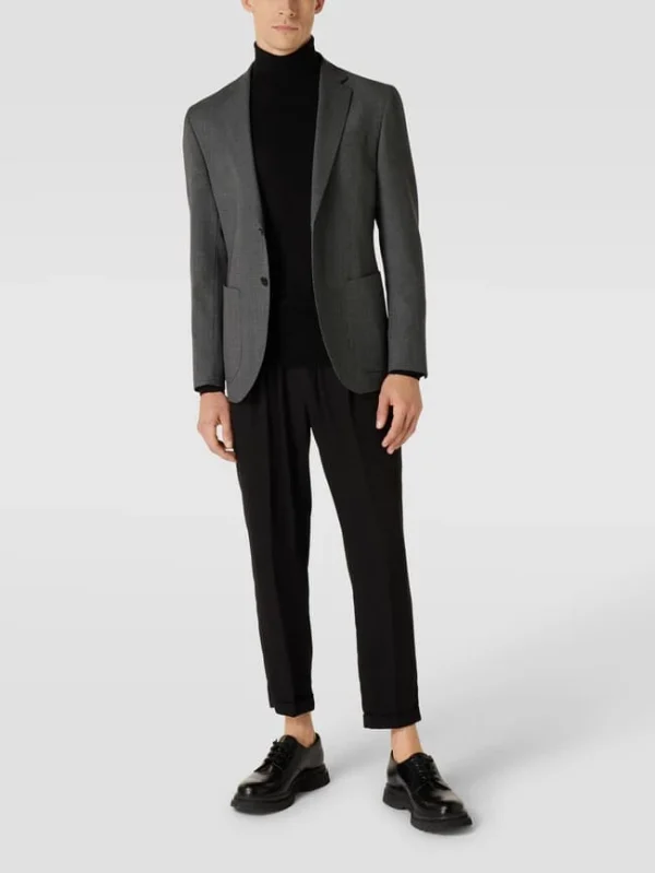 Auslauf ? JOOP! Collection Sakko Mit Allover-Muster Modell ‘Dash’ – Mittelgrau ? 1