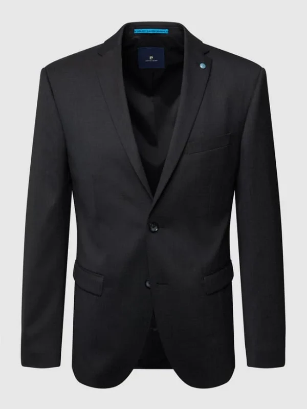 Top 10 ❤️ Pierre Cardin Regular Fit 2-Knopf-Sakko Mit Feinem Webmuster – Anthrazit ? 3
