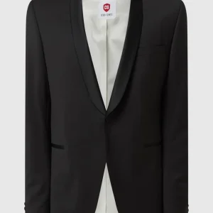 Top 10 ✨ CG – Club Of Gents Slim Fit Smokingjacke Aus Schurwolle Modell ‘Princeton’ – Schwarz ? 10