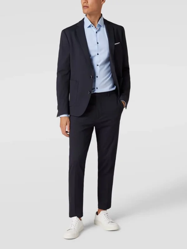 Billig ⭐ Cinque Slim Fit 2-Knopf-Sakko Mit Kissing Buttons Modell ‘CiDati’ – Marineblau ⭐ 1