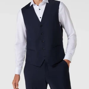 Bester Verkauf ? CG – Club Of Gents Weste Mit Leistentaschen Modell ‘Carlto’ – Royalblau ✔️ 13