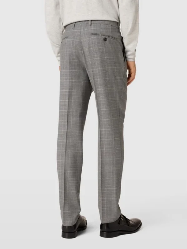 Neu ? Pierre Cardin Anzughose Mit Glencheck-Muster Modell ‘Rick’ – Hellgrau ? 6