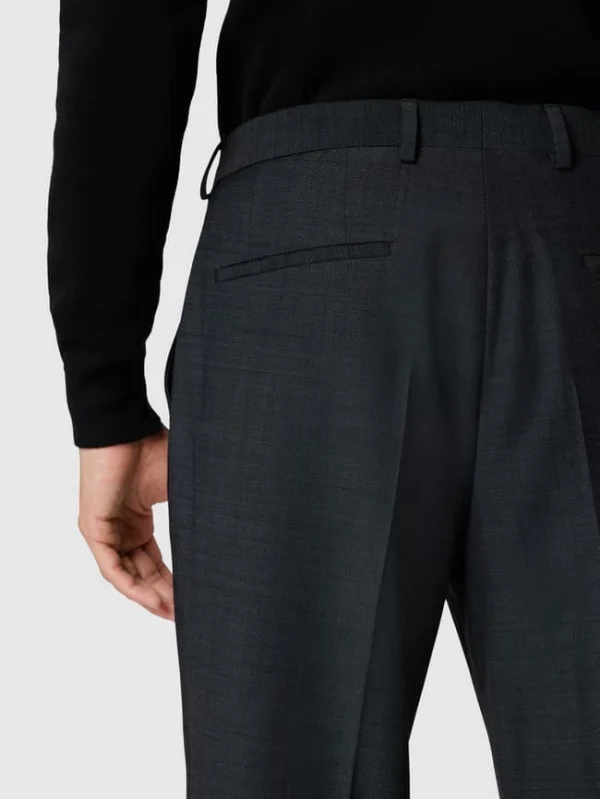 Top 10 ? BOSS Hose Mit Bügelfalten Modell ‘Simmons’ – Anthrazit ? 4