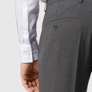 Rabatt ? CG – Club Of Gents Slim Fit Anzughose Aus Jersey Modell ‘Cedric’ – Dunkelgrau ⭐ 11