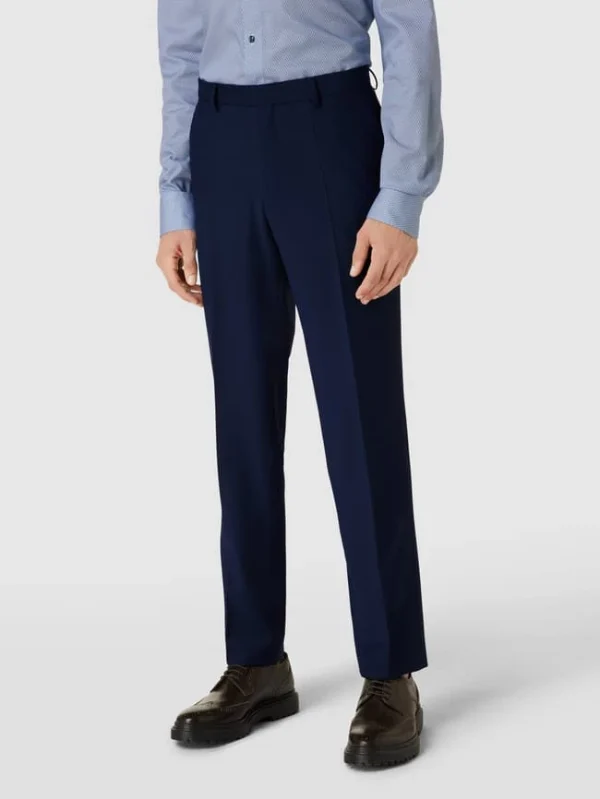 Besorgen ? BOSS Hose Mit Bügelfalten Modell ‘Simmons’ – Marineblau ? 5