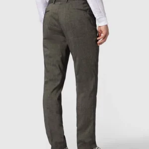 Besorgen ? BOSS Regular Fit Anzughose Aus Leinen-Mix Modell ‘Leon’ – Grün ⌛ 15