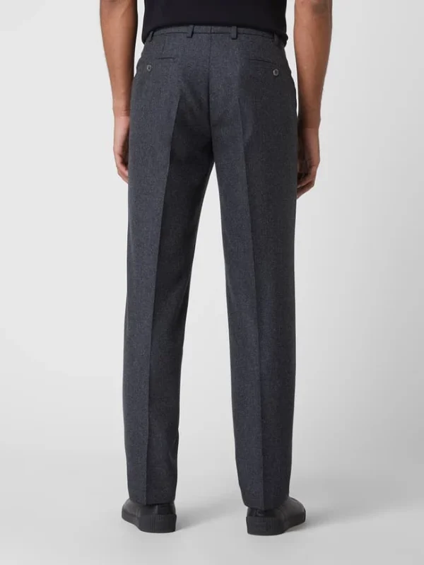 Top 10 ? Hiltl Regular Fit Anzughose Aus Schurwolle Modell ‘Piacenza’ – Anthrazit ? 6