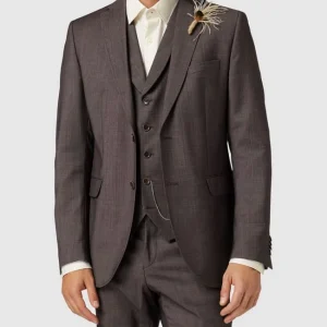 Besorgen ✔️ CG – Club Of Gents 2-Knopf-Sakko Mit Kissing Buttons Modell ‘Paul’ – Rot ? 13