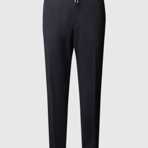 Auslauf ? Strellson Slim Fit Anzughose Aus Jersey Modell ‘Saturn’ – Marineblau ? 9