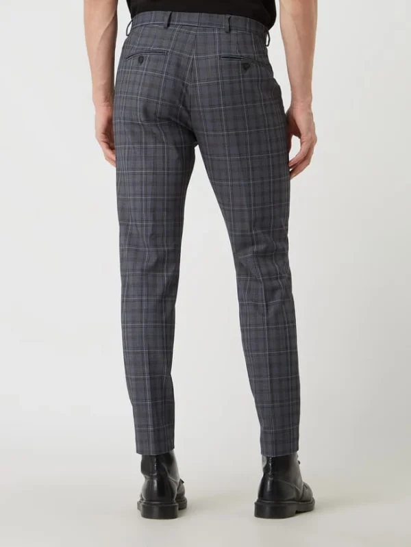 Bestes Angebot ? Selected Homme Slim Fit Anzughose Mit Woll-Anteil Modell ‘Elon’ – Dunkelblau ? 6