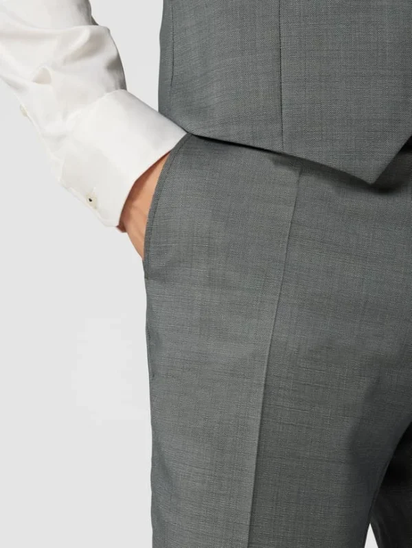 Budget ? CG – Club Of Gents Slim Fit Anzughose Mit Stretch-Anteil – Grün ✔️ 4