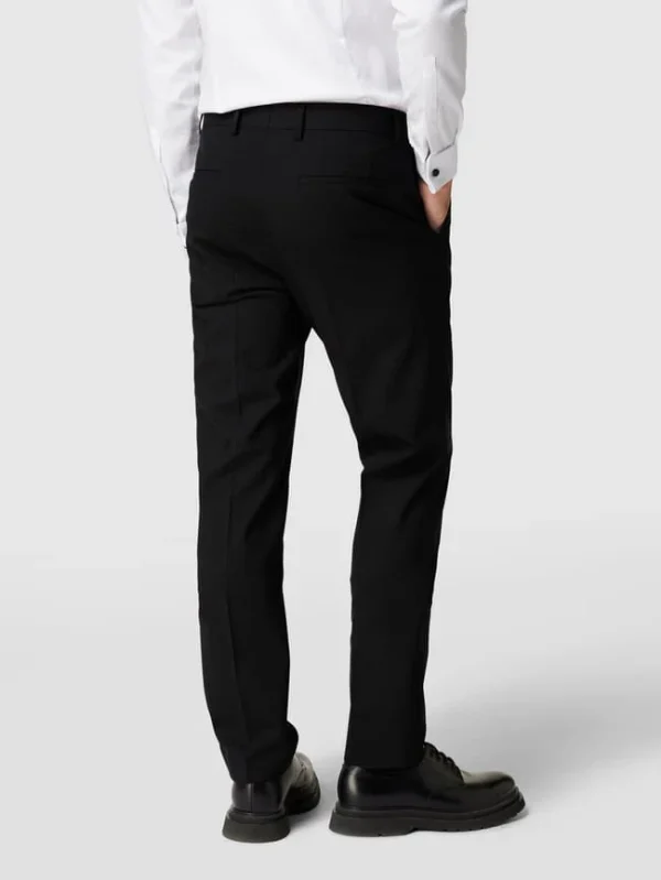 Angebote ? BOSS Slim Fit Anzughose Aus Schurwoll-Mix Modell ‘Genius’ – Anthrazit ? 6