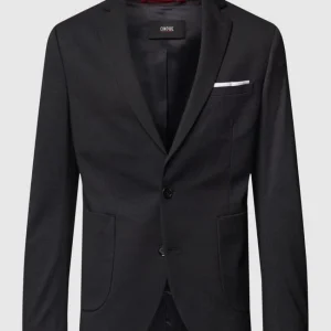 Bester Verkauf ? Cinque Slim Fit 2-Knopf-Sakko Mit Kissing Buttons Modell ‘CiDati’ – Schwarz ✔️ 9