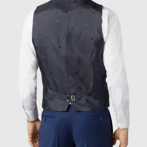 Am billigsten ? Roy Robson Weste Aus Schurwollmischung Mit Reverskragen – Royalblau ? 15