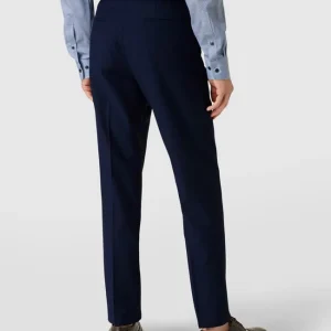 Besorgen ? BOSS Hose Mit Bügelfalten Modell ‘Simmons’ – Marineblau ? 15