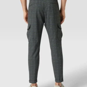 Brandneu ? Cinque Stoffhose Mit Karo-Muster Modell ‘CiBotto’ – Mittelgrau ? 15
