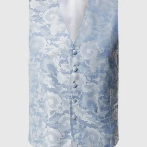 Budget ? JOOP! Collection Weste Mit Allover-Muster – Hellblau ? 9