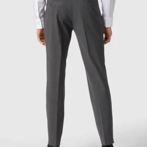 Rabatt ? CG – Club Of Gents Slim Fit Anzughose Aus Jersey Modell ‘Cedric’ – Dunkelgrau ⭐ 15
