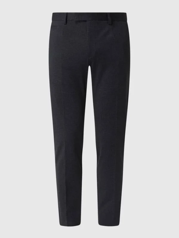 Auslauf ? Strellson Extra Slim Fit Anzughose Aus Jersey Modell ‘Kynd’ – Schwarz ? 3