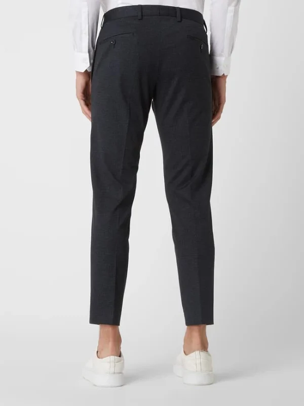 Auslauf ? Strellson Extra Slim Fit Anzughose Aus Jersey Modell ‘Kynd’ – Schwarz ? 6