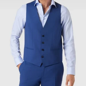 Großhandel ? BOSS Weste Mit Paspeltaschen Modell ‘Huge Vest’ – Marineblau ? 13