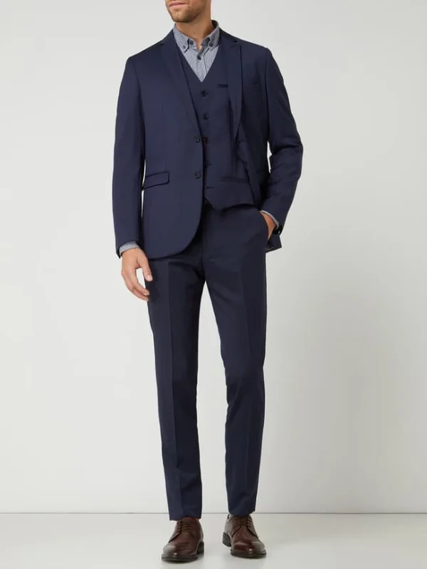 Schlussverkauf ? Matinique Weste Mit Stretch-Anteil – Marineblau ? 1