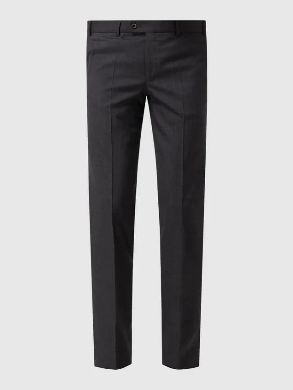 Billig ? Hiltl Regular Fit Anzughose Aus Schurwolle Modell ‘Piacenza’ – Anthrazit ? 3