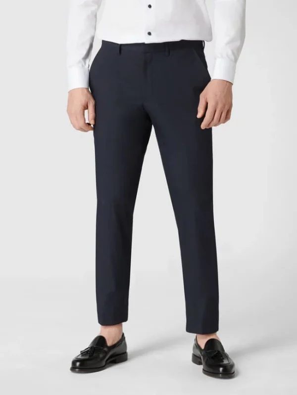 Beste Bewertungen von ? Montego Anzug-Hose Mit Stretch-Anteil – Marineblau ? 5