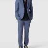 Brandneu ? Atelier Torino Anzughose Mit Strukturmuster – Blau ? 17