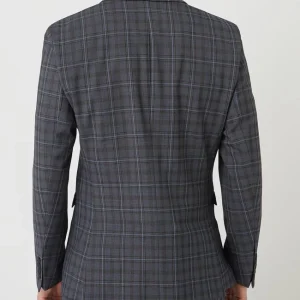 Aktion ✨ Selected Homme Slim Fit 2-Knopf-Sakko Mit Woll-Anteil Modell ‘Elon’ – Dunkelblau ? 17