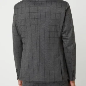 Bester Verkauf ✨ DIGEL Extra Slim Fit 2-Knopf-Sakko Mit Viskose-Anteil Modell ‘Neel’ – Mittelgrau ? 19