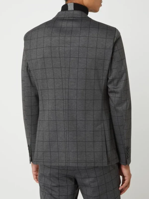 Bester Verkauf ✨ DIGEL Extra Slim Fit 2-Knopf-Sakko Mit Viskose-Anteil Modell ‘Neel’ – Mittelgrau ? 7