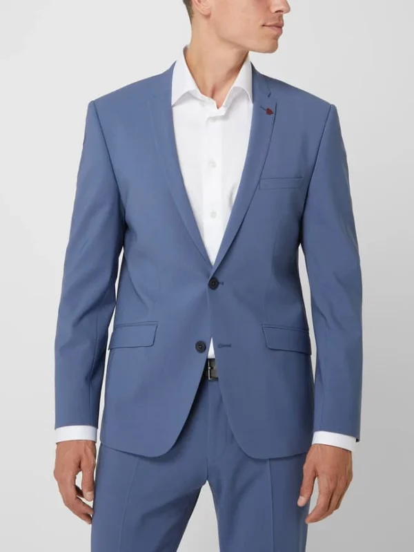 Großhandel ? Roy Robson Slim Fit Anzug Mit 2-Knopf-Sakko – Blau ? 5