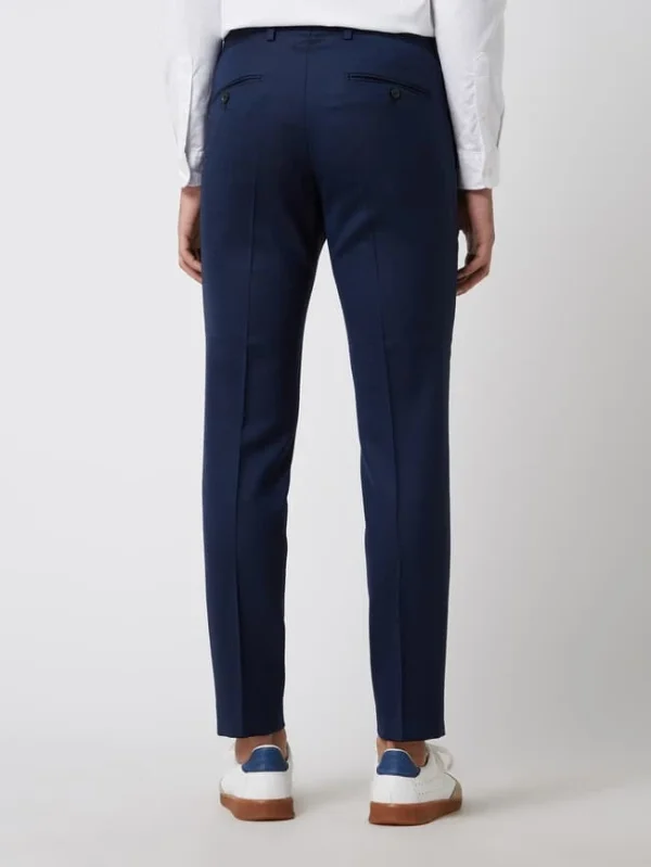 Bestpreis ? Tiger Of Sweden Slim Fit Anzughose Aus Woll-Elasthan-Mix Modell ‘Gordon’ – Royalblau ? 6