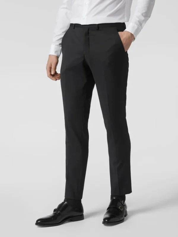 Bestpreis ? Selected Homme Slim Fit Anzughose Mit Stretch-Anteil – Schwarz ✔️ 5