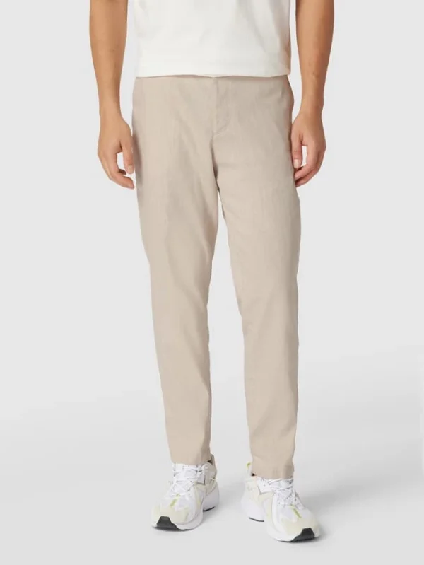Bestes Angebot ? BOSS Hose Mit Französischen Eingrifftaschen Modell ‘Perin’ – Offwhite ? 5
