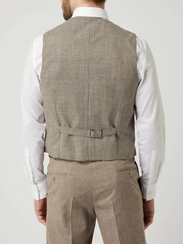 Billig ? Atelier Torino Weste Mit Leinen-Anteil Modell ‘Anno’ – Beige ? 6