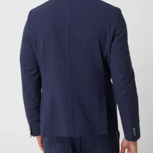 Bestes Angebot ? DIGEL Slim Fit 2-Knopf-Sakko Mit Hahnentritt-Dessin Modell ‘Kristo’ – Royalblau ? 16