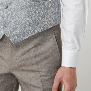 Billig ? Wilvorst Weste Mit Paisley-Muster – Hellgrau ? 11