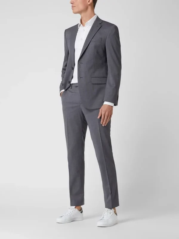 Billig ⭐ Pierre Cardin Anzughose Mit Schurwoll-Anteil Modell ‘Ryan’ – ‘Futureflex’ – Anthrazit ✨ 1