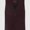 Neu ? Roy Robson Weste Mit Stretch-Anteil – Bordeaux Rot ? 17
