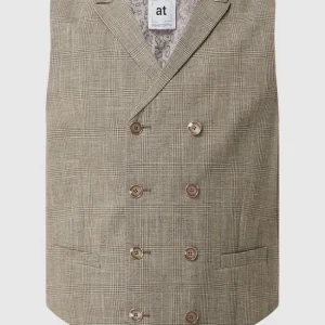 Billig ? Atelier Torino Weste Mit Leinen-Anteil Modell ‘Anno’ – Beige ? 9
