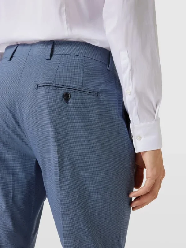Angebote ? Selected Homme Anzughose Mit Karomuster Modell ‘MYLOLOGAN’ – Marineblau ? 4