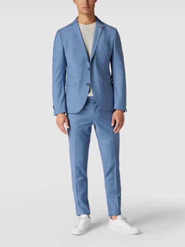 Blitzangebot ❤️ Cinque Regular Fit Anzughose Mit Schurwoll-Anteil Modell ‘Cimonopoli’ – Blau ? 1