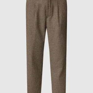 Beste Bewertungen von ? Selected Homme Anzughose Mit Hahnentrittmuster Modell ‘REG-TROY TRS’ – Mittelbraun ? 9